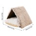 Timagebreze Soft Plush Pet Bed House for Small Dogs and Cats, Cozy Indoor Pet Furniture with Removable Cushion